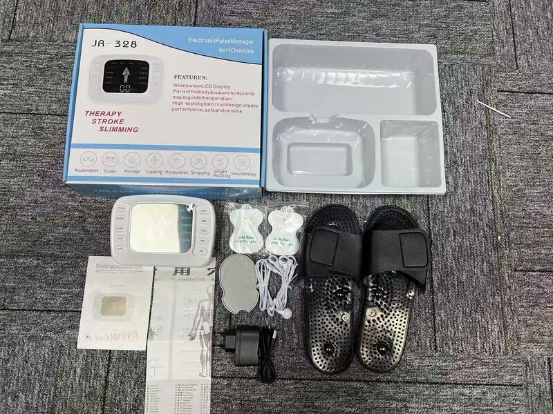 新款中频脉冲理疗仪多功能双输出数码经络按摩仪针灸按摩器家用|undefined