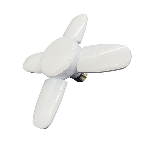 Factory Wholesale Home Lighting 4+1 Piece LED Mini Folding Leaf Lamp, Compact and Convenient, High Brightness Bulb Lamp