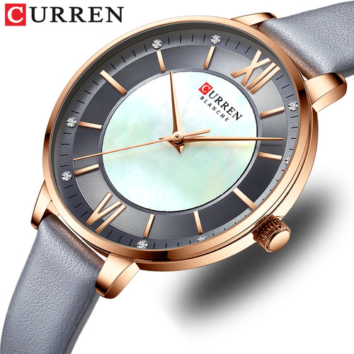 Curren/Carren 9080 Women's Watch, Fashion Women's Watch, Casual Strap Watch, Imported Watch Bracelet