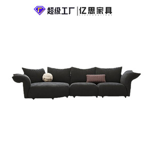 花瓣沙发意式极简异形高端别墅客厅大户型转角沙发组合高靠背-阿里巴巴
