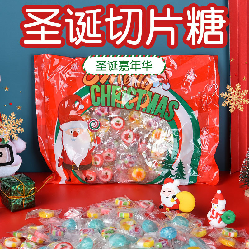 크리스마스 슬라이스 설탕 [500g] 가방 약 160