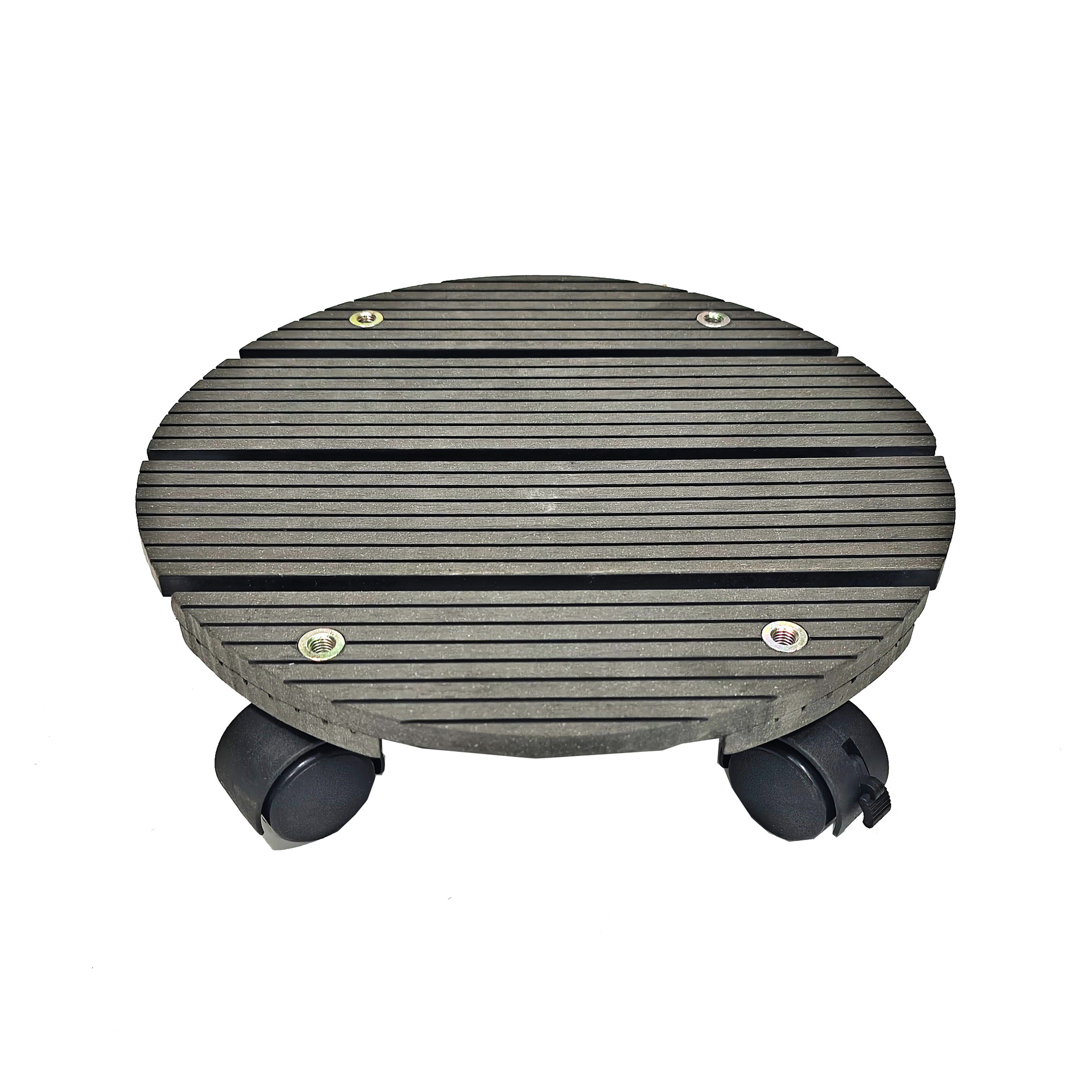 bandeja de maceta de madera de plástico bandeja base bandeja de rodillos wpcplantroller balcón cinturón de jardinería moderno y simple