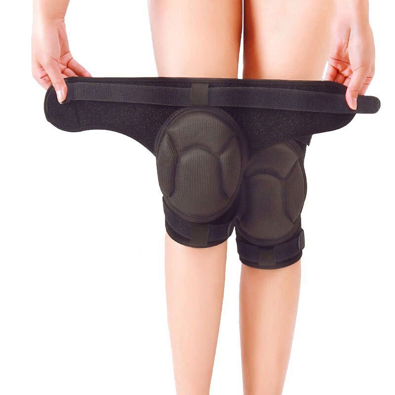 膝パッドと肘パッド、厚みのあるスポンジ、滑り止めの亀の甲羅ストラップ、男性と女性のためのヨガ、ローリングスケート、衝突防止と落下防止|undefined
