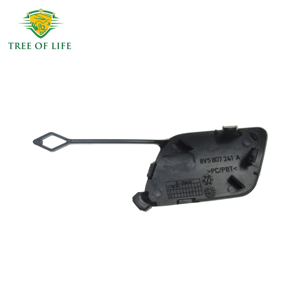 8V5 807 241A para para Audi parachoques delantero cubierta de gancho de remolque cubierta de ojo de tracción sin pintura