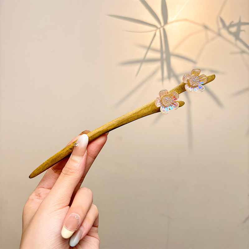 古风西湖会发光的宫灯发簪女金属灯笼发髻凉亭盘发簪子中秋节头饰|undefined