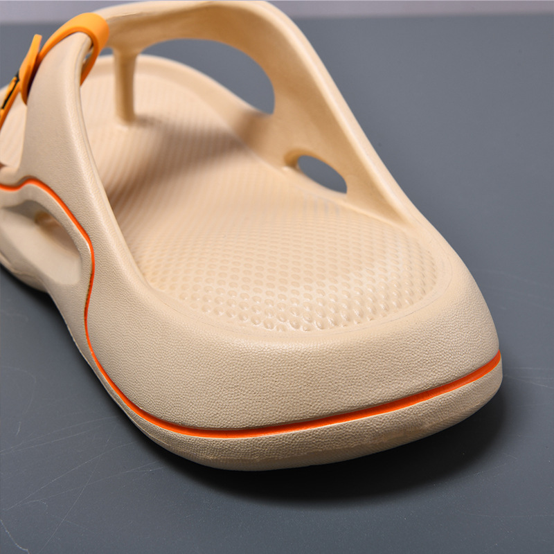 Chanclas hombres nueva tendencia de la moda pareja simple desgaste exterior antideslizante aumento de suela gruesa sandalias de verano EVA zapatos de mujer