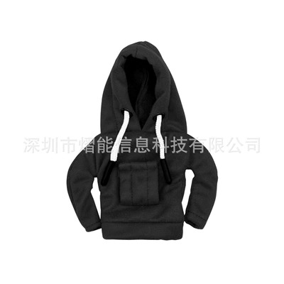 Cross-Border Spot Amazon Creative Car Gear Lever Hooded Sweatshirt Decorative Gear Lever Hoodie (Sürətlər qutusu və əl tormozu başlıqları) - black