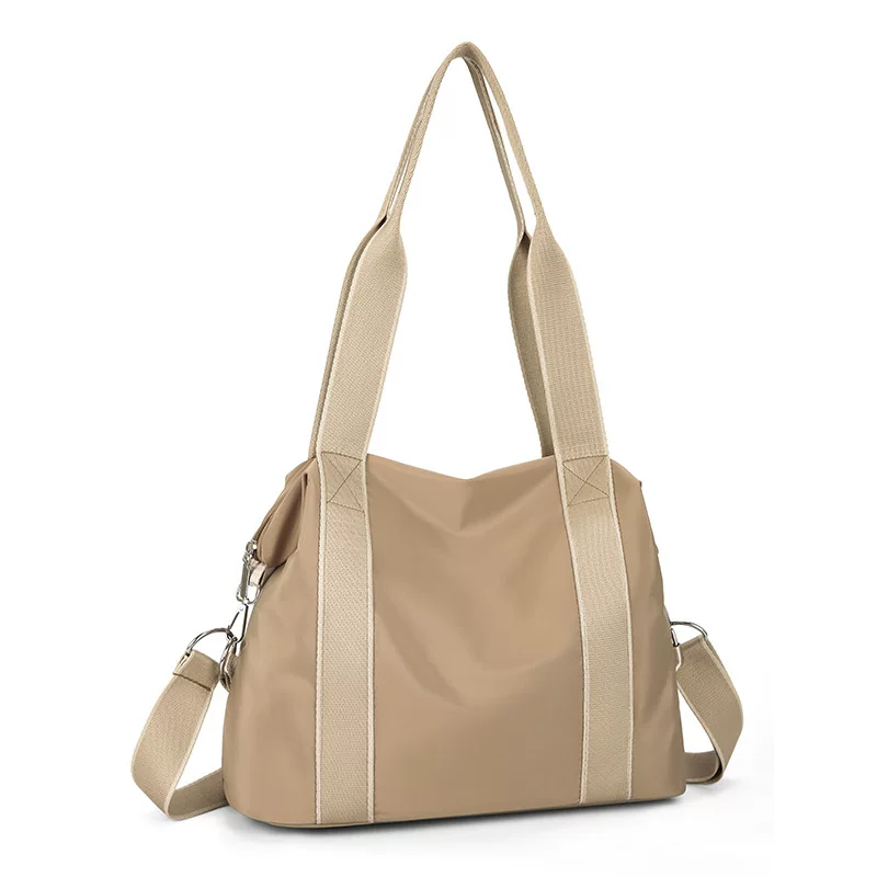 Capacious winter trend nylon one-shoulder bag, purse