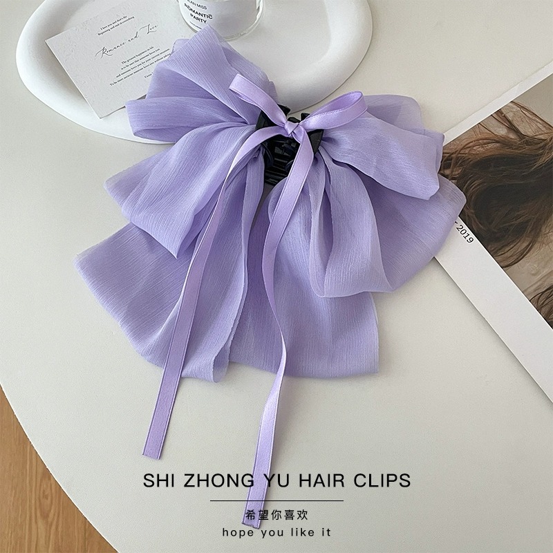 Otoño y invierno super fairy arco princesa cabeza agarrar clip de cabeza mujer detrás de la cabeza clip cuadrado muestra cara pequeña clip de pelo adornamiento de cabeza clip de pelo