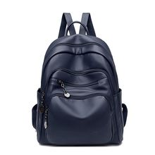 专柜正品真皮双肩包女2025新款时尚背包头层牛皮软皮大容量旅游包