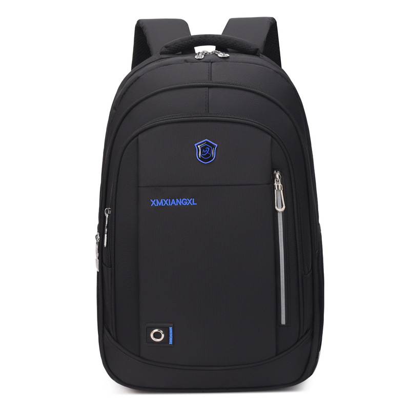 Mochila para computadora portátil de negocios para hombres, mochila de viaje de negocios de gran capacidad, mochila escolar simple y de moda para estudiantes de secundaria