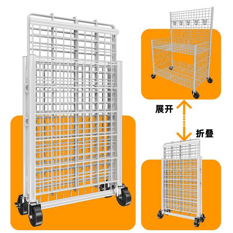 可折叠摆摊小推车夜市地摊冰粉小吃车可移动寿司烤肠促销车架