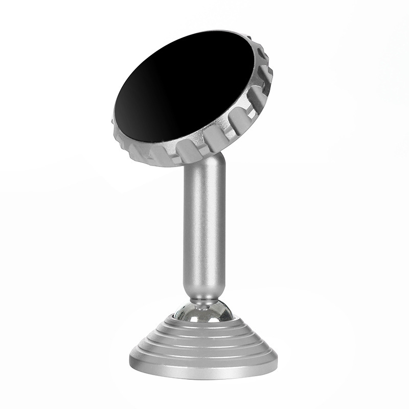 Tiktok doble Bola de metal luminoso soporte magnético de navegación logotipo teléfono móvil de navegación del coche de fábrica al por mayor