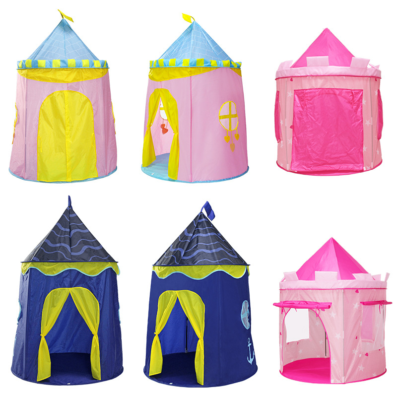 Casa de juegos infantil tipo tienda, cápsula espacial rosa, yurta, castillo para interior y exterior, venta al por mayor en Amazon, en stock.
