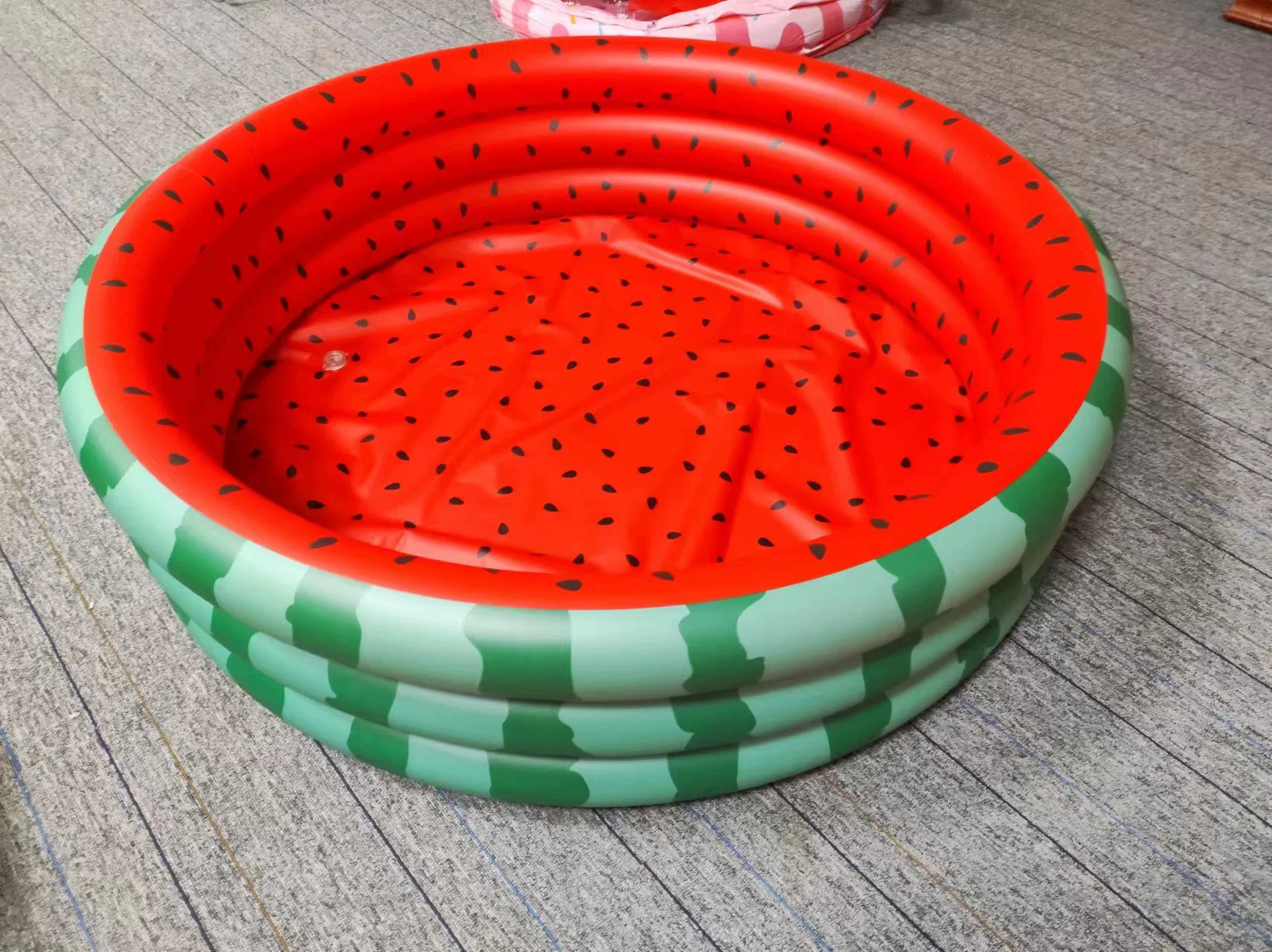 Детский надувной арбузный бассейн из ПВХ, бытовая уличная ванна, надувной детский бытовой складной бассейн