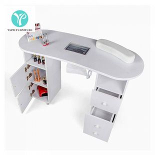 Cross-Border Supply Amazon Panel Furniture Factory Manicure Table Manicure Table Nail Table Commercial Wholesale