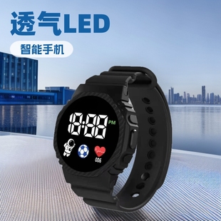 New Led Digital Watch C5-12 Astronaut Trendy Fashion Sports Student Kidsren Led Digital Watch Manufacturers