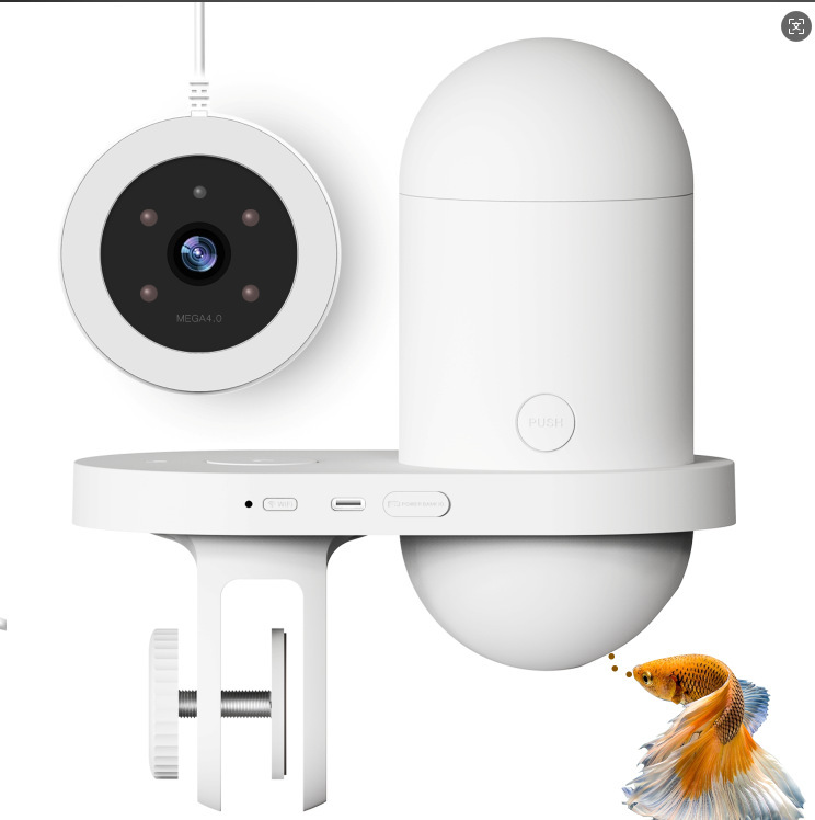 Icsee ホーム 400 万高精細水族館ビジュアル水槽 WIFI リモート監視時限給餌魚カメラ|undefined