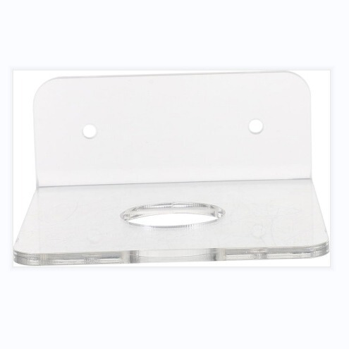 Customized Acrylic Transparent L-Shaped Wall-Mounted Sports Ball Small Stand Softball Baseball Golf Display Stand