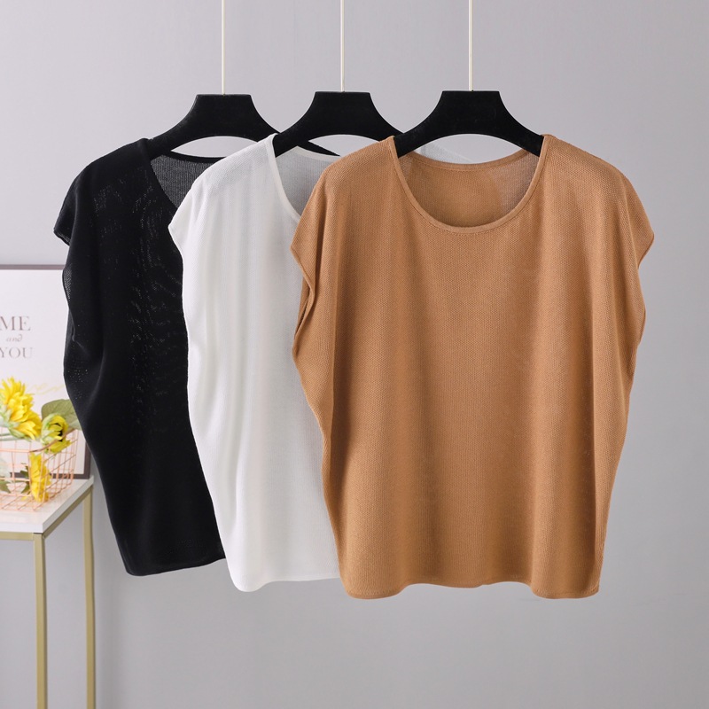140g Weight Sleeveless Sleeve Length Pullovers Placket Type Wholesale Women'S Elegant Solid Color Sleeveless T-Shirts