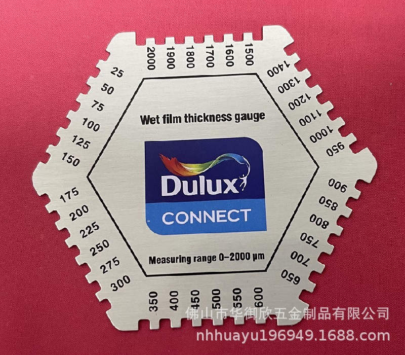 六角铝彩印湿膜规