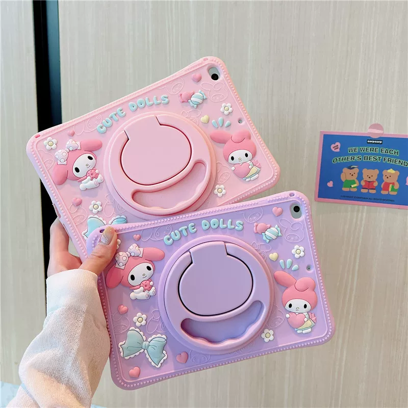 Защитный чехол для планшета Cute Melody iPad mini123 360 вращающийся держатель силиконовый воздух 4 совместимый