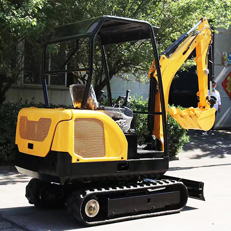 ingeniería pequeña excavadora doméstica pequeña excavadora multifuncional todo terreno zanja gancho tipo rastreo