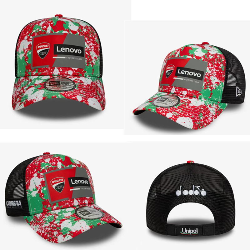 2024 nuevo estilo transfronterizo negro techo duro Red Bull League fan gorra de béisbol sombreado protector solar hombres y mujeres estilo bordado de moda