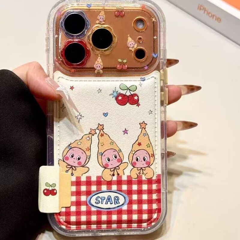 Plaid Patchwork Star Pattern Suitable for iPhone 17 Pro Max Floral Phone Case New Model 17 Pro/16 Soft Case 15