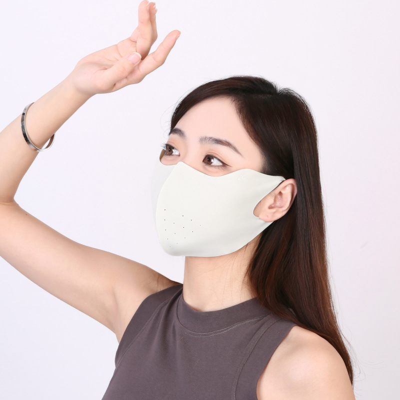 Máscara de protección solar de hielo, máscara facial de alto valor facial, máscara facial de hielo