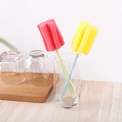 保溫杯清潔刷海綿長柄玻璃清洗刷子奶瓶刷廠家直供杯刷