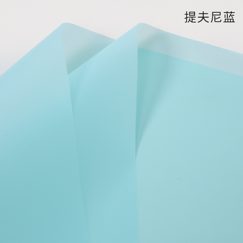 Papel de embalaje de flores al por mayor material de floristería ramo material de papel de embalaje material de embalaje papel de embalaje impermeable papel de doble cara bicolor Ouya