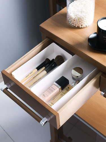 Japanese drawer classification storage box kitchen tableware miscellaneous storage box free combination drawer classification can be superimposed