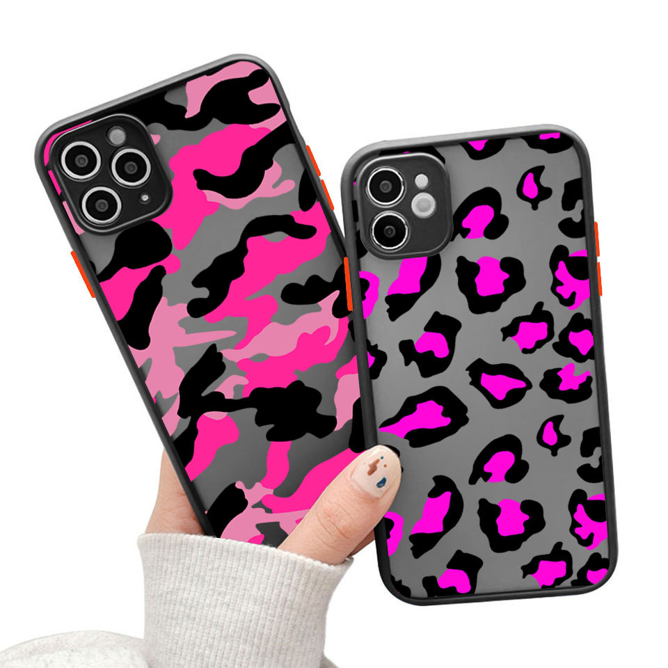 50g Weight iPhone Applicable Brands Phone Cases Classification PC, tpu Material Leopard Pattern Simple Style, Streetwear Style PC Tpu Leopard Simple Style Streetwear Phone Cases Phone Accessories 6