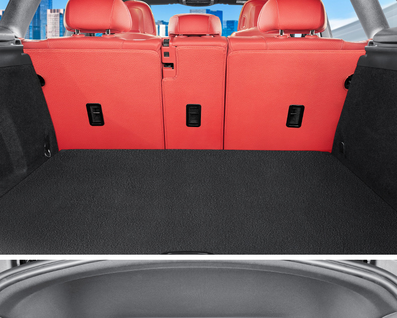 Suitable for Mercedes-Benz Glc300L Rear Seat Back Anti-Kick Pad Glc260L Trunk Protective Pad Interior Supplies