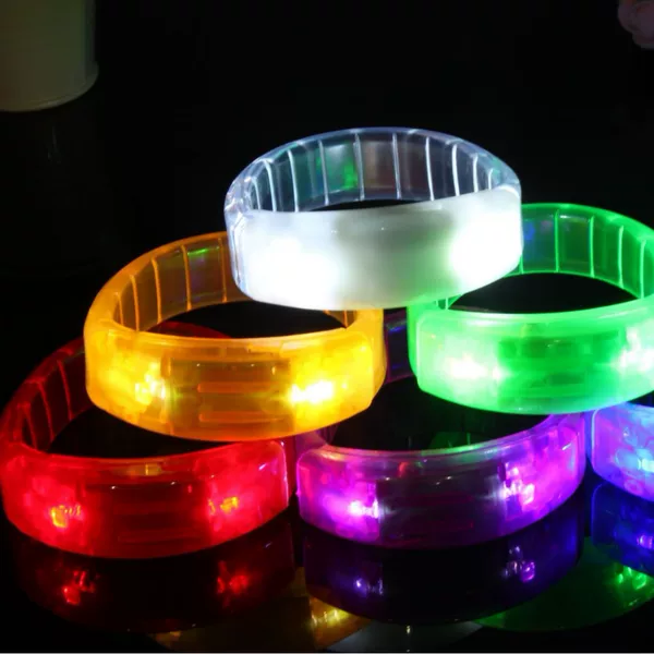 Manufacturer Wholesale Led Luminous Bracelet Digital Wristband Concert Bar Ktv Party Should Aid Props