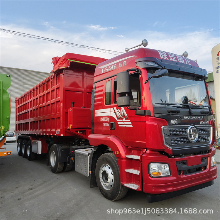 Export Powder and Granular Material Transport Tank Truck, Tank-Type Dump Truck, 42-Cubic Meter Bulk Cement Tank Truck, Used Tank-Type