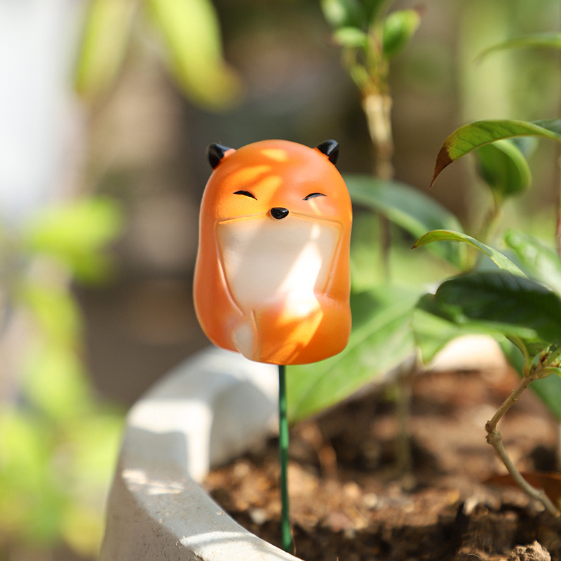 Jardinería Paisaje Dibujos animados Animales Flores Decoración Patio Maceta Decoración Accesorios para paisajismo Jardín