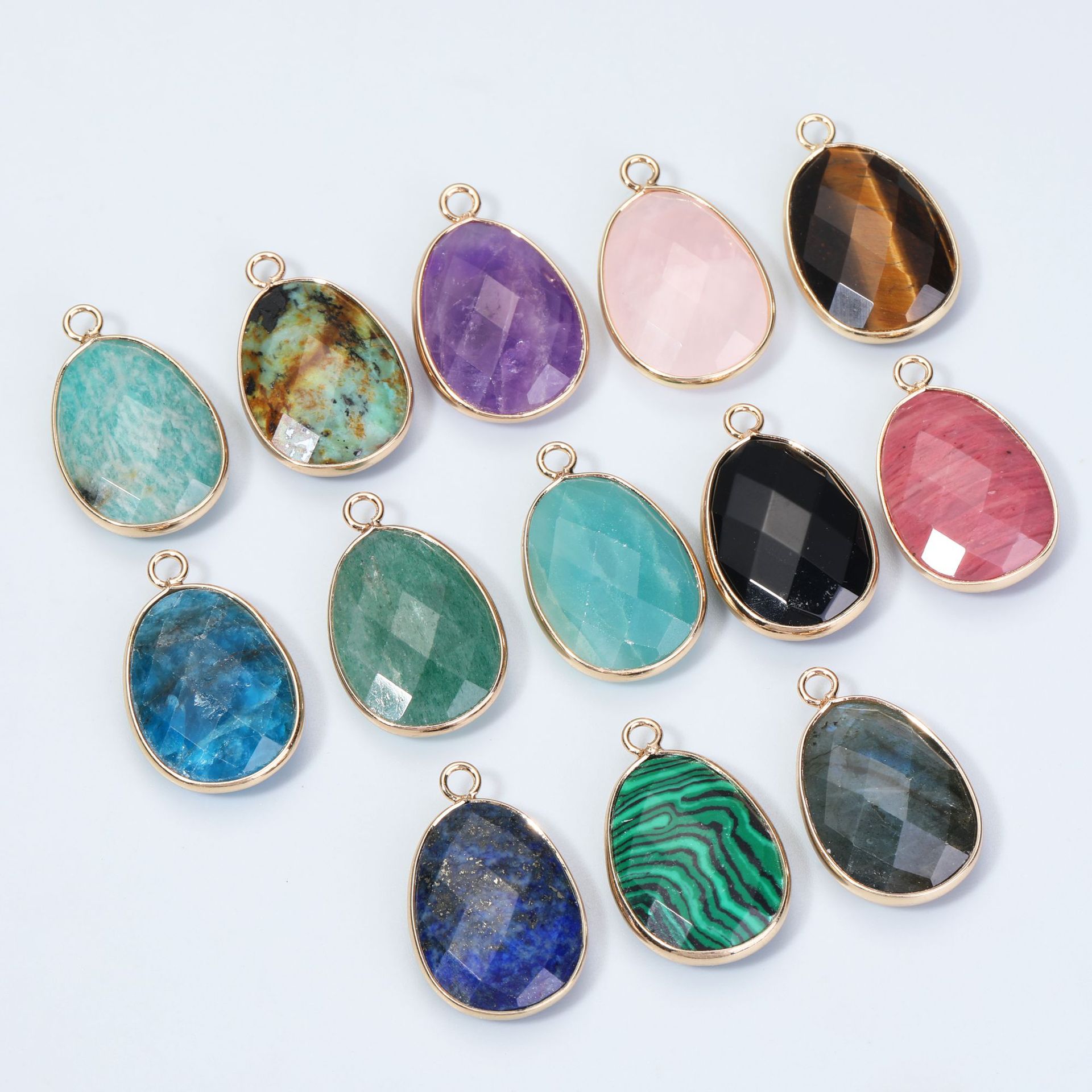 organic pendant drop-shaped