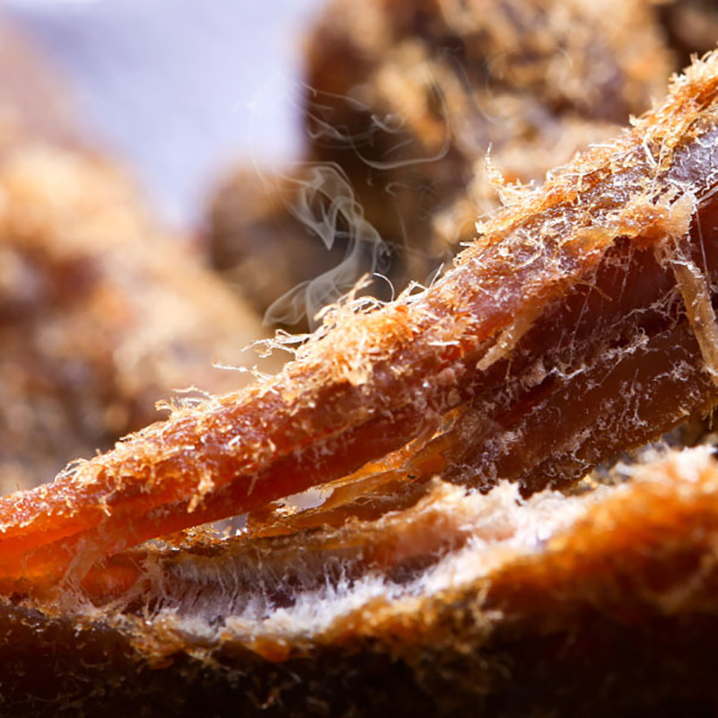 百草味原切牛肉條五香味50g箱規150包裝辦公室網紅零食品批發