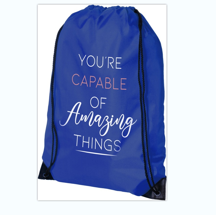 涤纶牛津布抽绳包购物袋鞋包篮球包书包双肩包