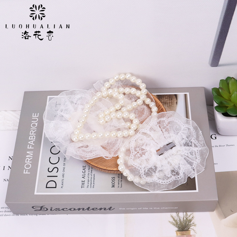 Nueva decoración de bodas de la novia preciosas flores de muñeca de perlas decoraciones de boda suministros de boda image 4