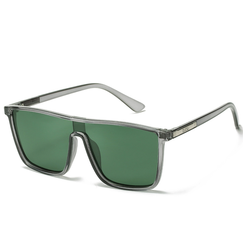 Nueva de una sola pieza más tamaño color polarizado gafas de sol de los hombres de comercio exterior gafas de sol de conducción de equitación de moda