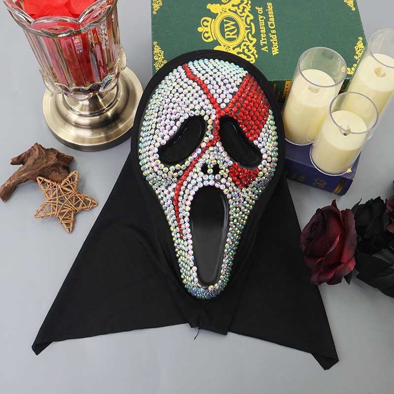 Runup Ghostface máscara de Halloween gritos de Halloween máscara de terror baile Noche de terror