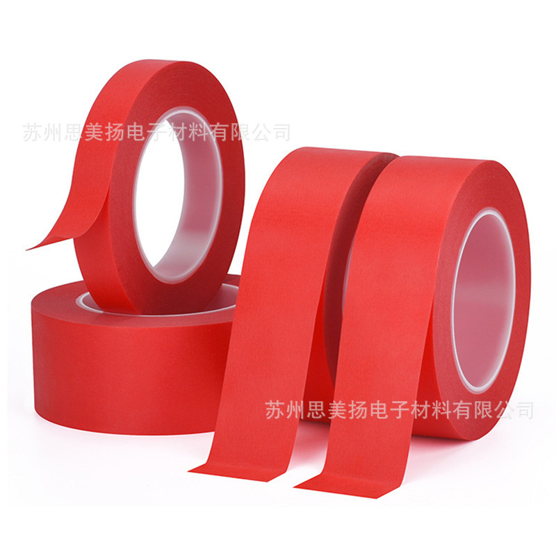 厂家直销印刷电路板高温处理遮蔽保护胶带 喷漆保护美纹纸