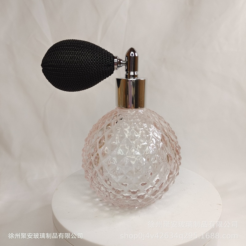 スポットファッション50ml 100ml高級レトロなエアバッグ香水瓶スプレーボトル車載香水空瓶ジャガーボトル|undefined