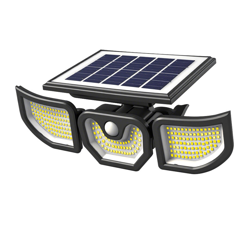 Ángel solar lámpara de patio doméstica usuario lámpara de pared exterior villa patio puerta exterior iluminación de inducción humana lámpara de calle