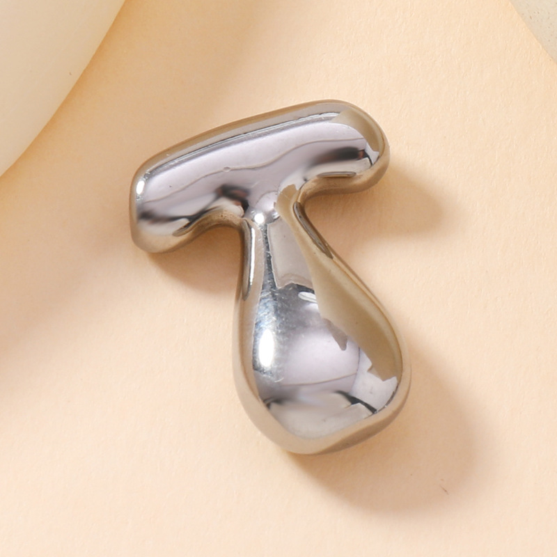 Colgante de estilo europeo y americano de acero inoxidable mini burbuja colgante de letras inglesas accesorios DIY joyas