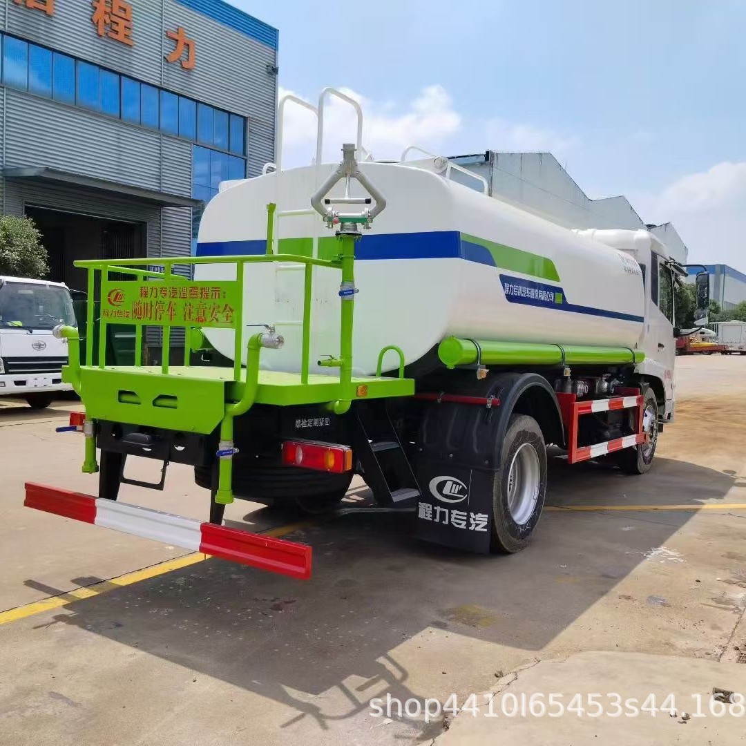 Direct Supply from the Manufacturer: Dongfeng Tianjin 15-Cubic-Meter Sprinkler Truck Manufacturer, 15-Ton Landscaping Irrigation Truck