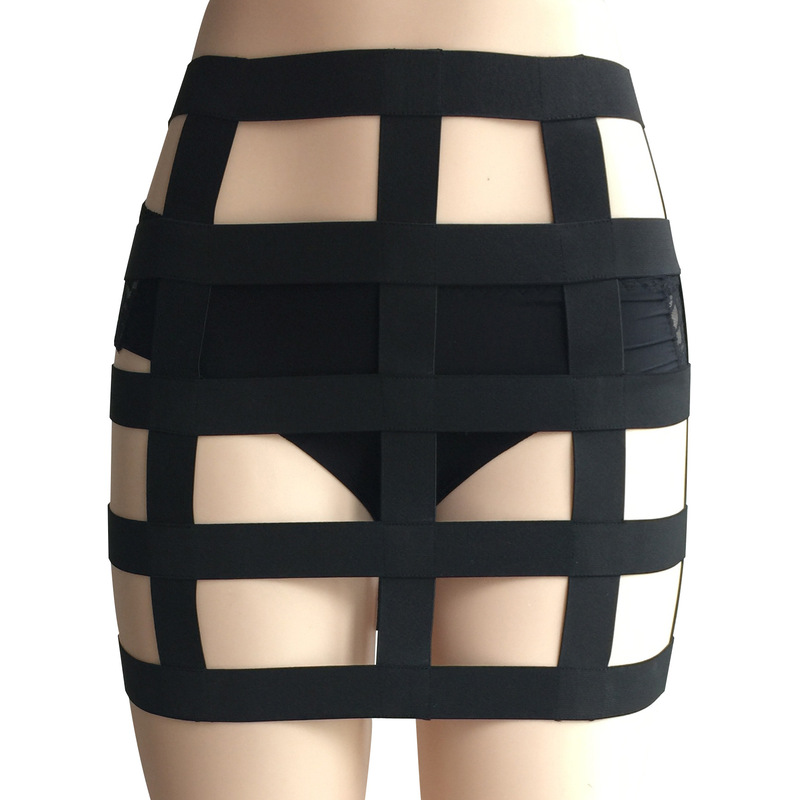 Cross-border manufacturers supply European and American style sexy cross underwear harness uniform seductive sexy suit one-piece delivery